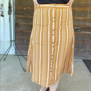 Rip Curl A-Line Midi Skirt
